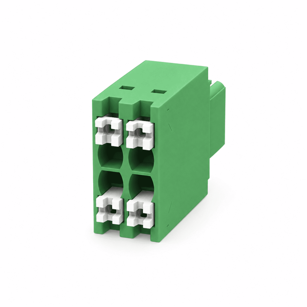 3.5mm Pitch Double-Row Push-In Spring Pluggable PCB Terminal Block