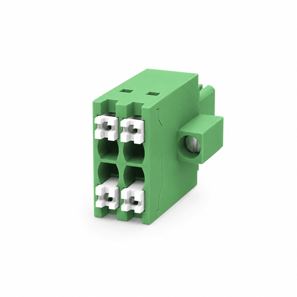 3.5mm Pitch Double-Row Push-In Spring Pluggable PCB Terminal Block
