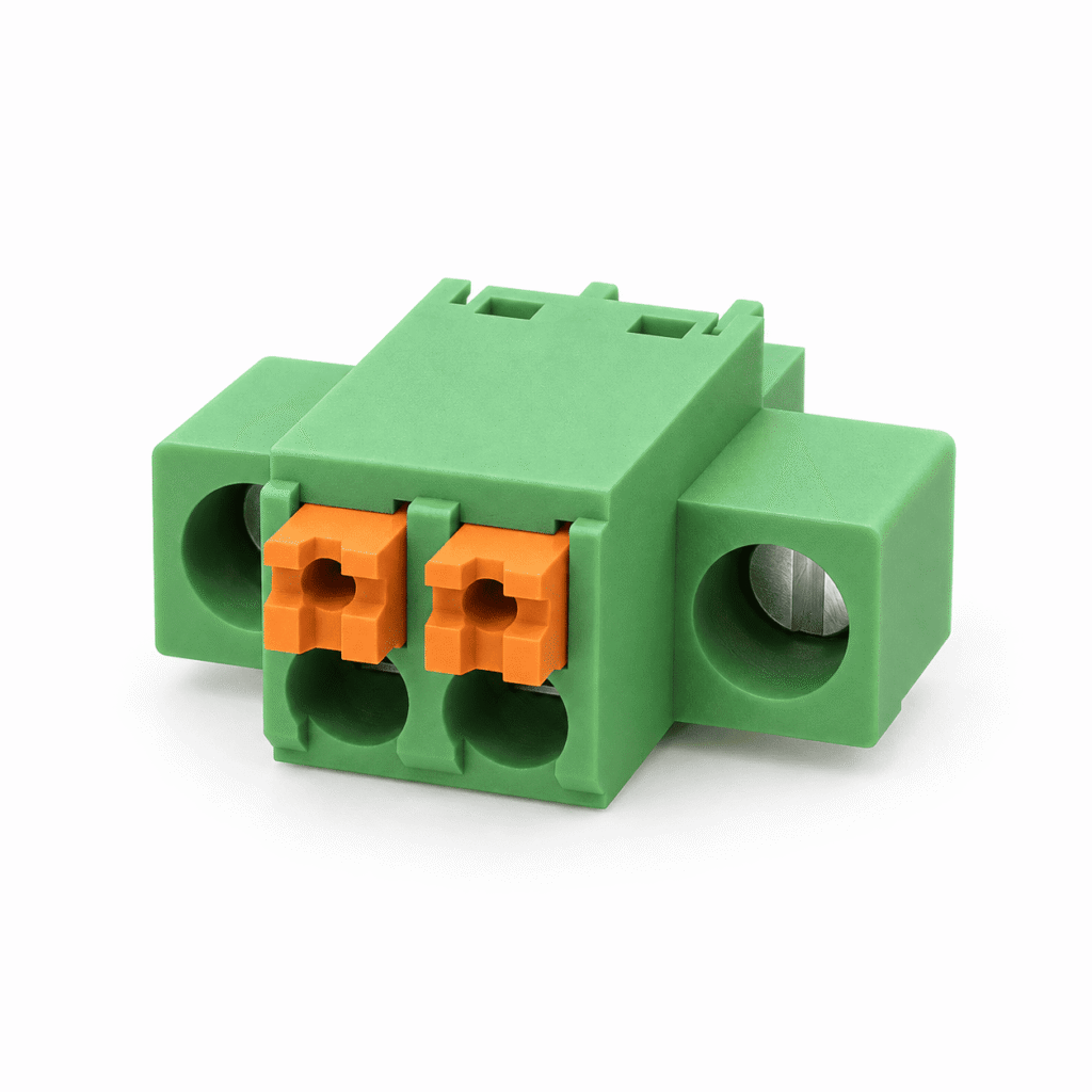 3.81mm Pitch 8A Push-In Spring Pluggable PCB Terminal Block