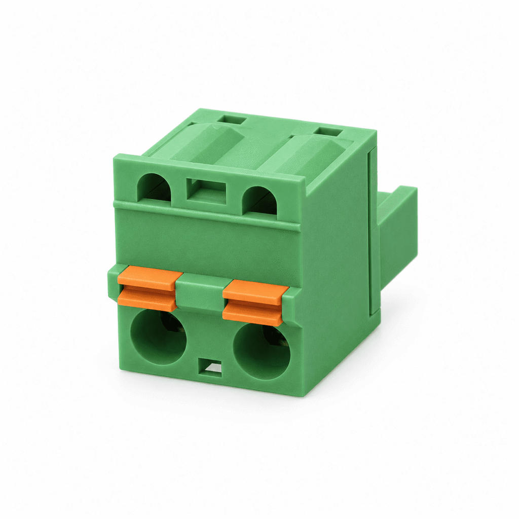 7.5mm Pitch 20A Push-In Spring Pluggable PCB Terminal Block