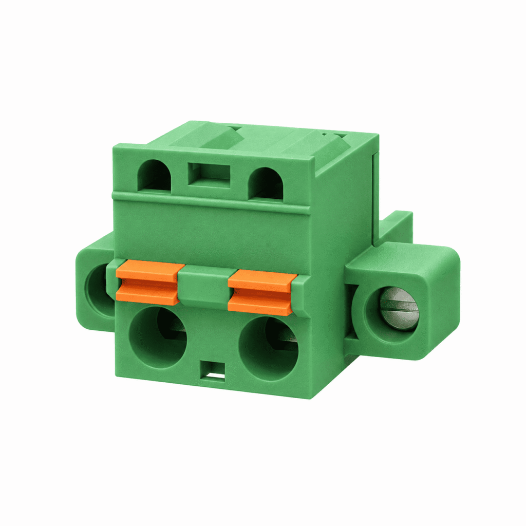 7.5mm Pitch 20A Push-In Spring Pluggable PCB Terminal Block
