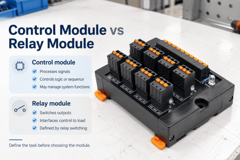 What Is the Difference Between a Control Module and a Relay Module?
