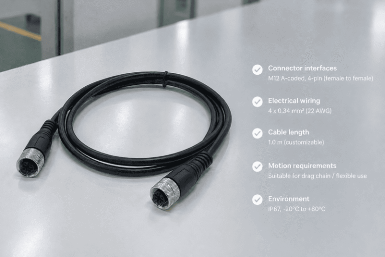 What Is an M12 Cable? Types, Applications, and How to Choose?